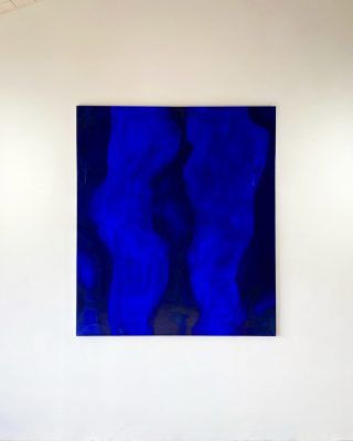 bleu couple 150x130cm